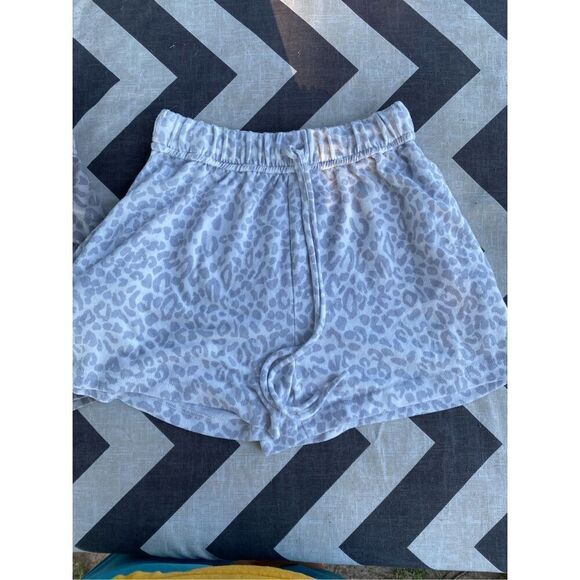 Oddy Leopard Print Drawstring Shorts Size Small Lot Of 2 - Picture 5 of 9